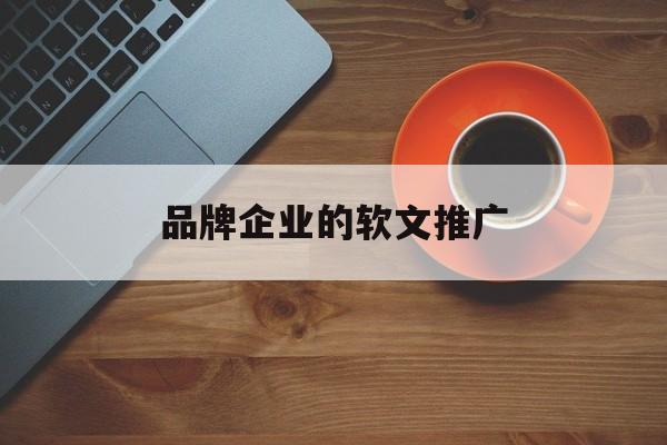 品牌企业的软文推广(品牌软文范文200字)