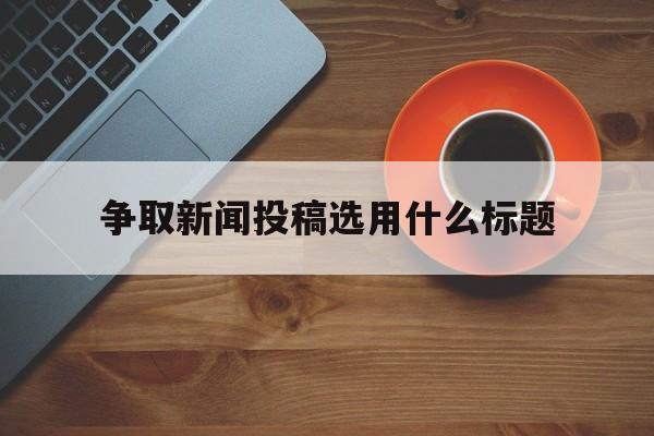 争取新闻投稿选用什么标题(争取新闻投稿选用什么标题好)